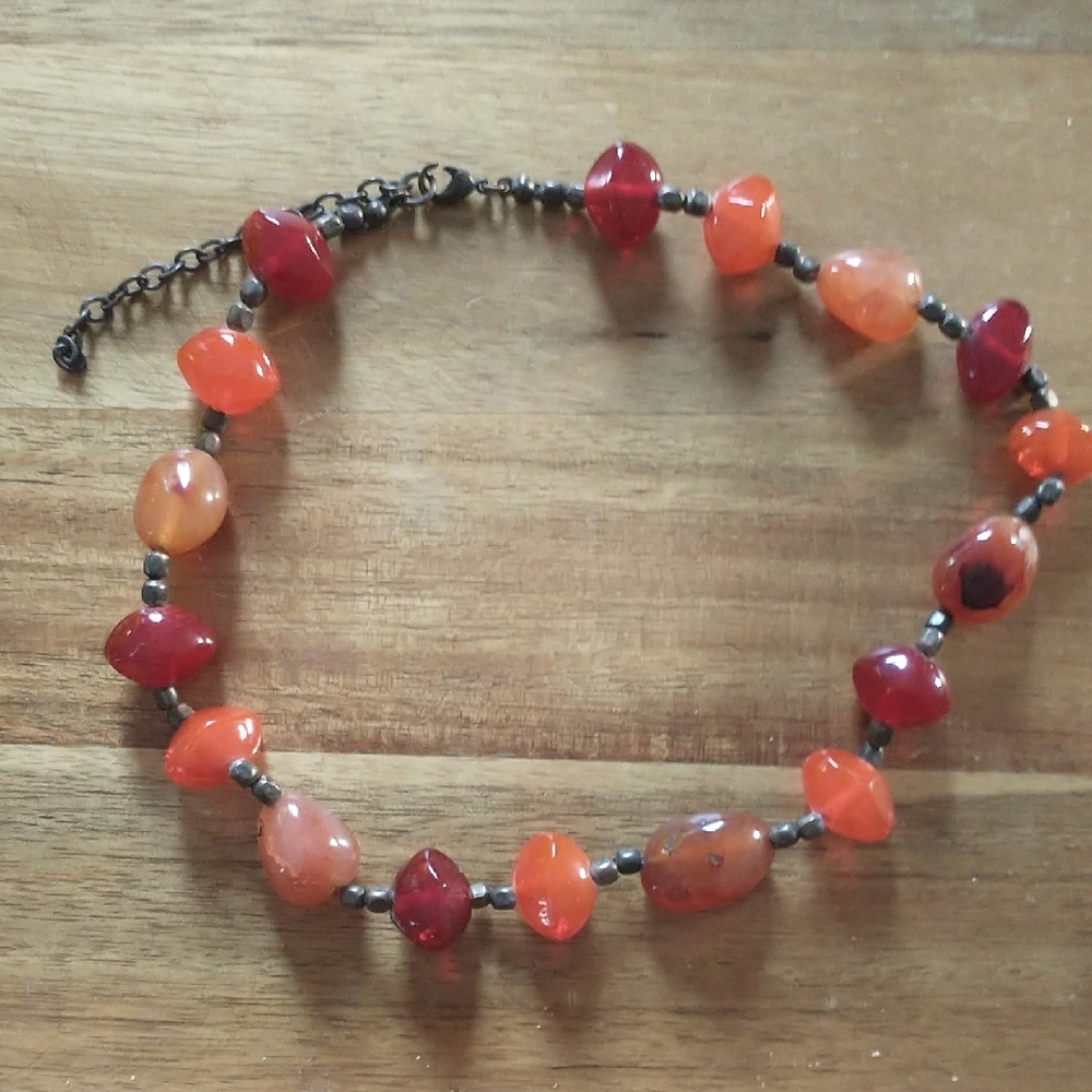 Glass Beaded Necklace